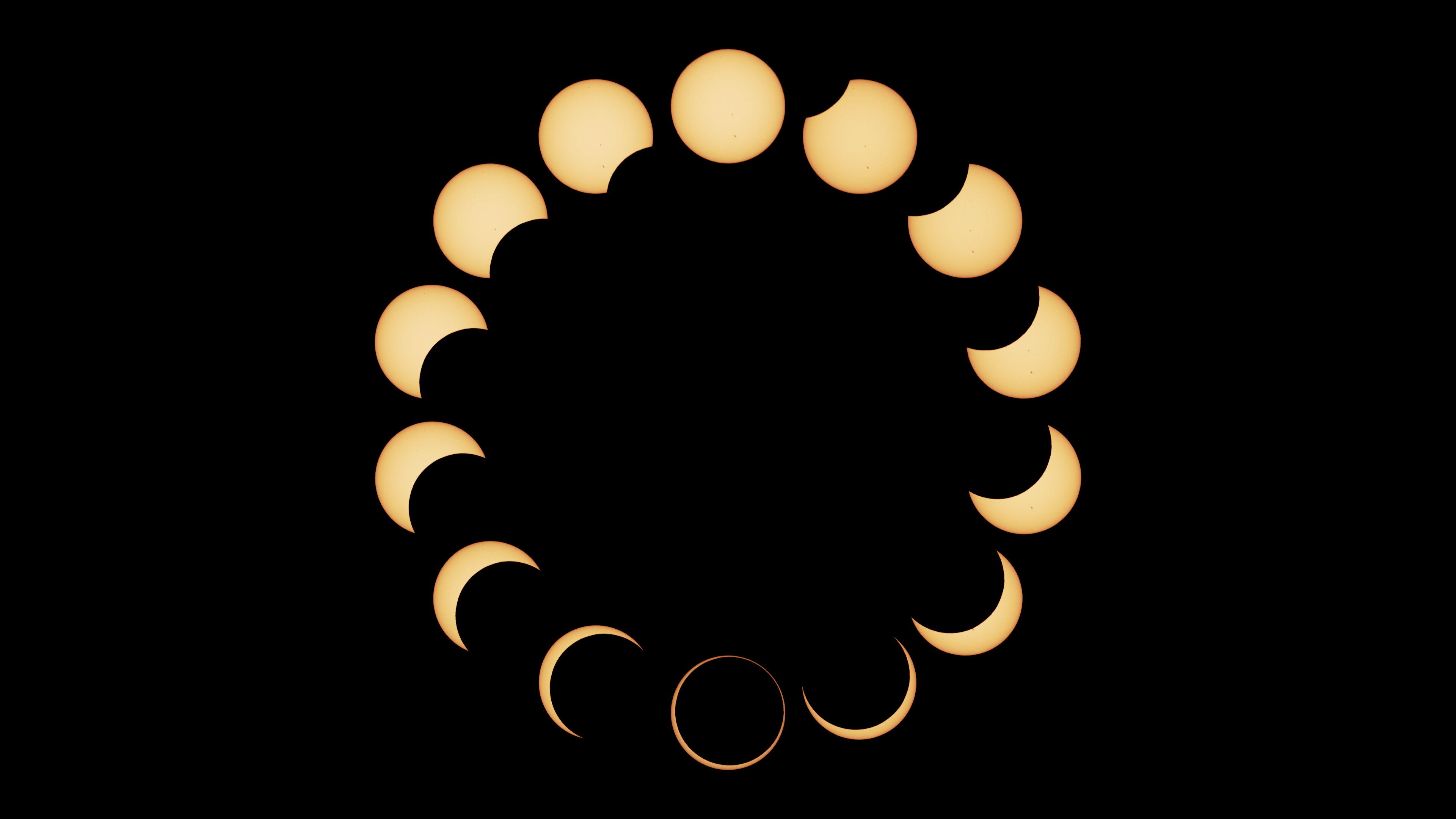 Annular Eclipse Ring 10-14-2023